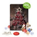 Wand-Adventskalender Lindt Weihnachtsmann „Gourmet Edition"