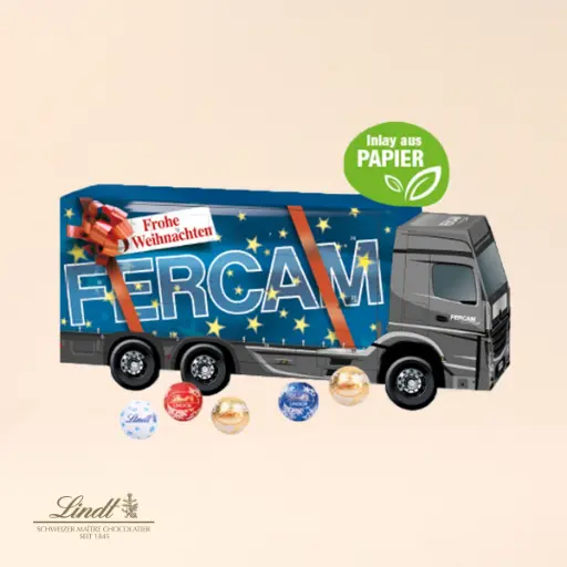 [55353] 3D Adventskalender Lindt „LKW“ Organic