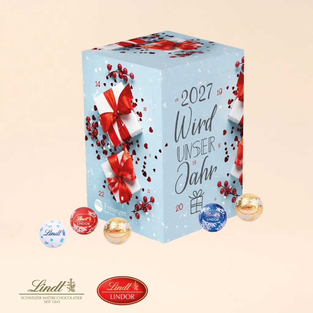 Cube XL Adventskalender Lindt