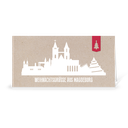 Karte: Skyline modern - Magdeburg