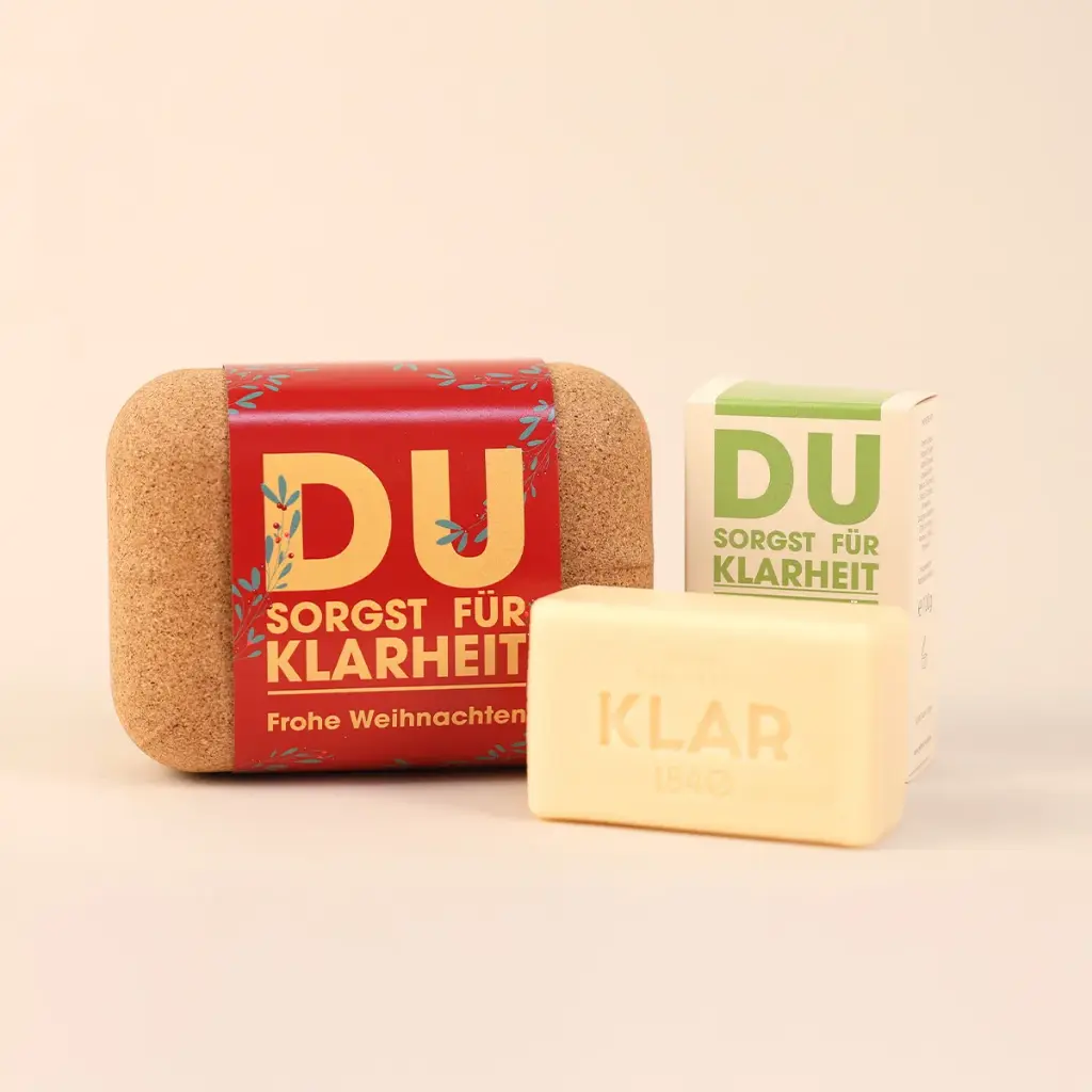 Weihnachtsseife "Du sorgst für Klarheit"