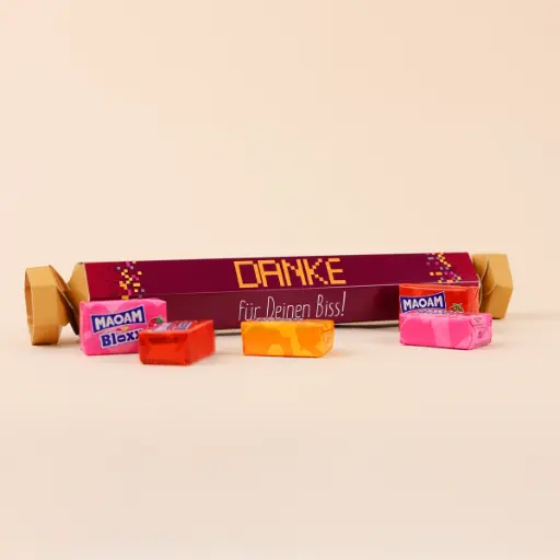 [WP13315] Geschenk "Danke für Deinen Biss" - Maoam