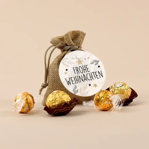 [WP13319] Weihnachtssäckchen - Lindt-Rocher-Mix