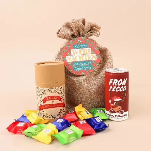 [WP13338] Weihnachtssäckchen "Fröhliche Weihnachten"