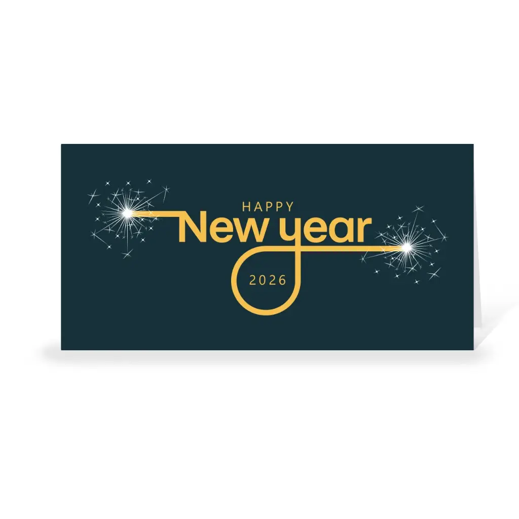 Karte: Happy New Year