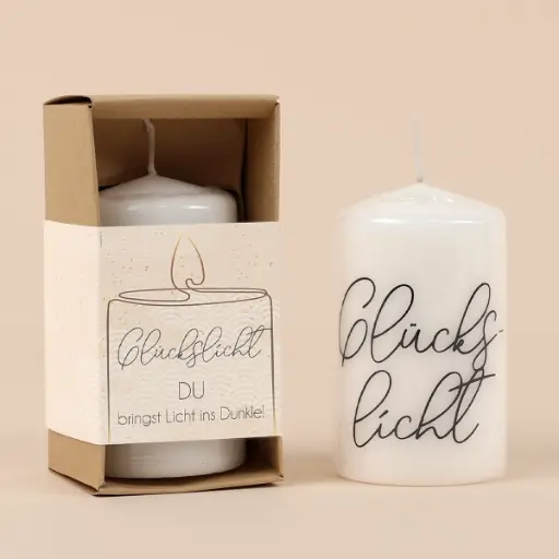 [WP13312] Glückslicht "Du bringst Licht ins Dunkle"