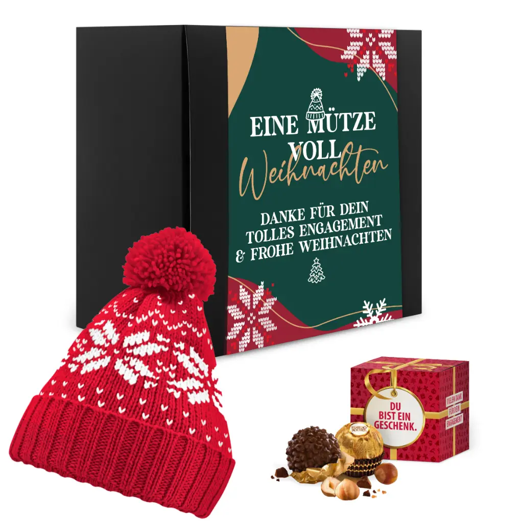 Geschenkset "Eine Mütze voll Weihnachten"