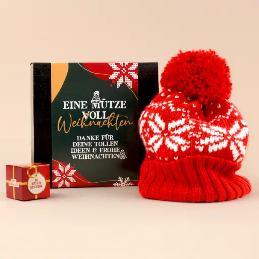 [WP13353] Geschenkset "Eine Mütze voll Weihnachten"
