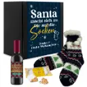 Weihnachtsset Santa´s Kuschelsocken