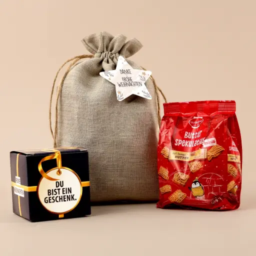 [WP13372] Weihnachts-Set "Du bist ein Geschenk"