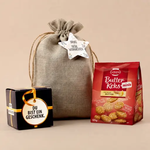 [WP13372] Weihnachts-Set "Du bist ein Geschenk"
