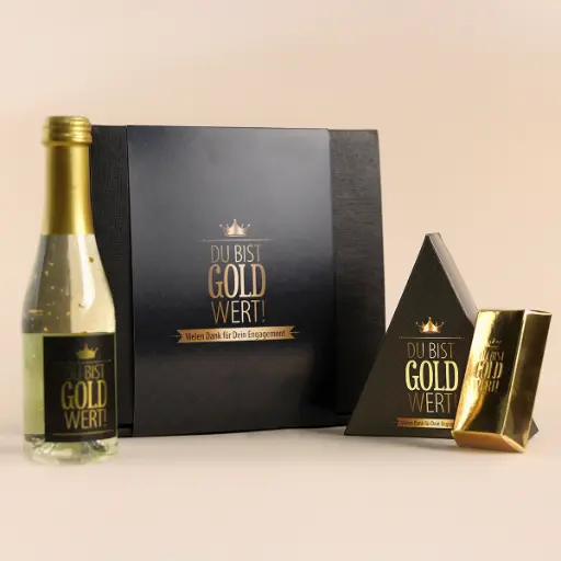 [WP13388] Geschenkset "Gold wert" - Du