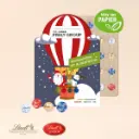 Individuelle Kalenderform Lindt Kugeln