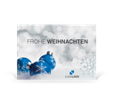 Karte: Postkarte Weihnachtskugel 02