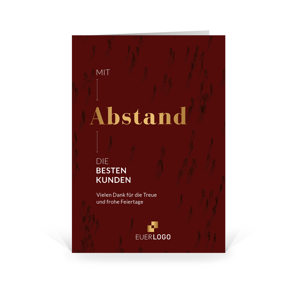 Karte: Mit Abstand – Beste Kunden „Freiraum“