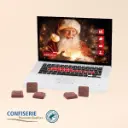 Tisch-Adventskalender Classic Exklusiv Laptop