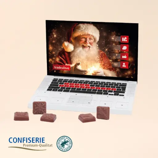 [95306] Tisch-Adventskalender Classic Exklusiv Laptop