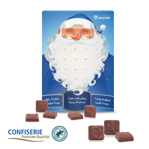 Wand-Adventskalender Classic Design