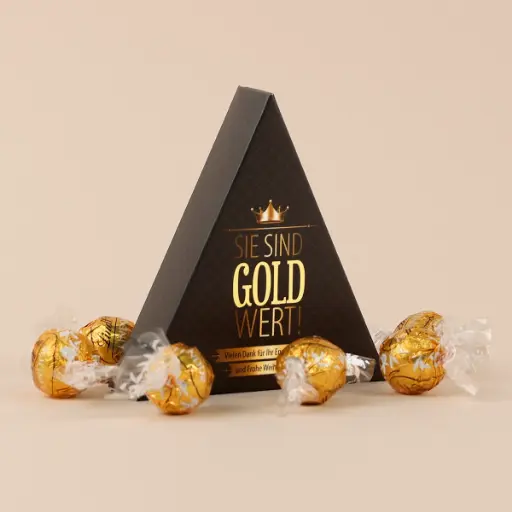 [WP400] Sie sind Gold wert – Lindt Pyramide - Xmas