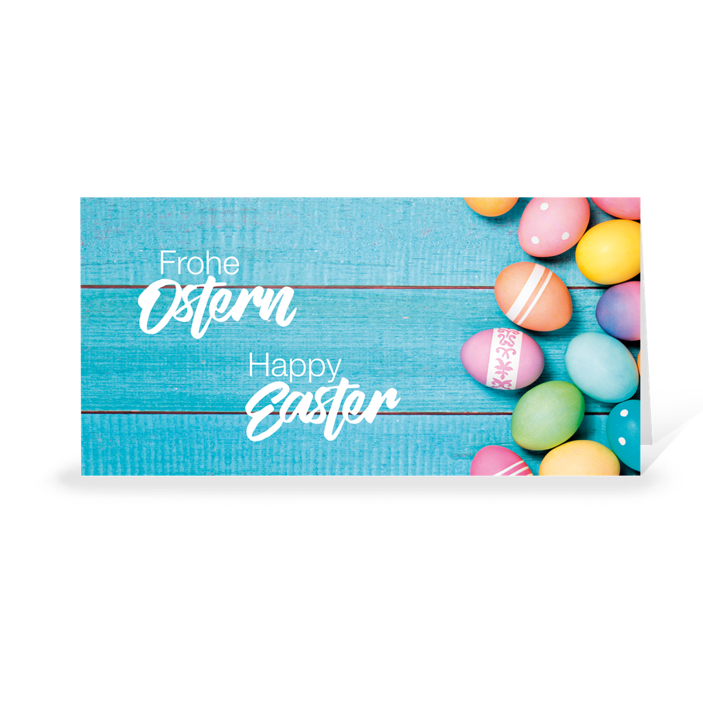 Karte: Das Bunte vom Ei