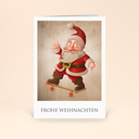 Karte: Santa Active - Skater