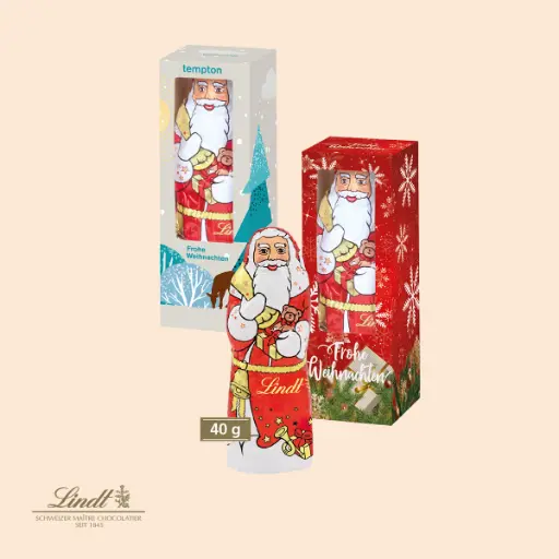 [95456] Weihnachtsmann von Lindt & Sprüngli (40g)