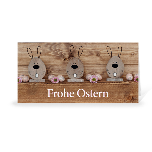 [WP6051] Karte: Hasenzahn (Wir gestalten gratis für Dich)