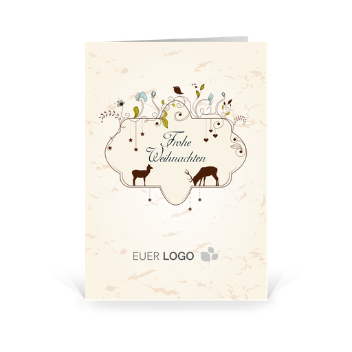 [WP2439] Karte: Jugendstil (Wir gestalten gratis für Dich)