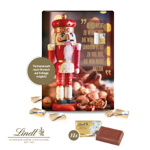 Adventskalender mit 31 Türchen