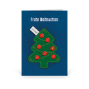 Karte: Christmas Patches - Jeans