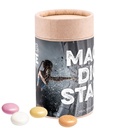 Papierdose Eco Midi mit Mentos Fruit