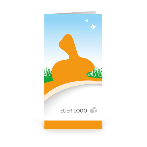 [WP6108] Karte: Formschön - Hase (Wir gestalten gratis für Dich)