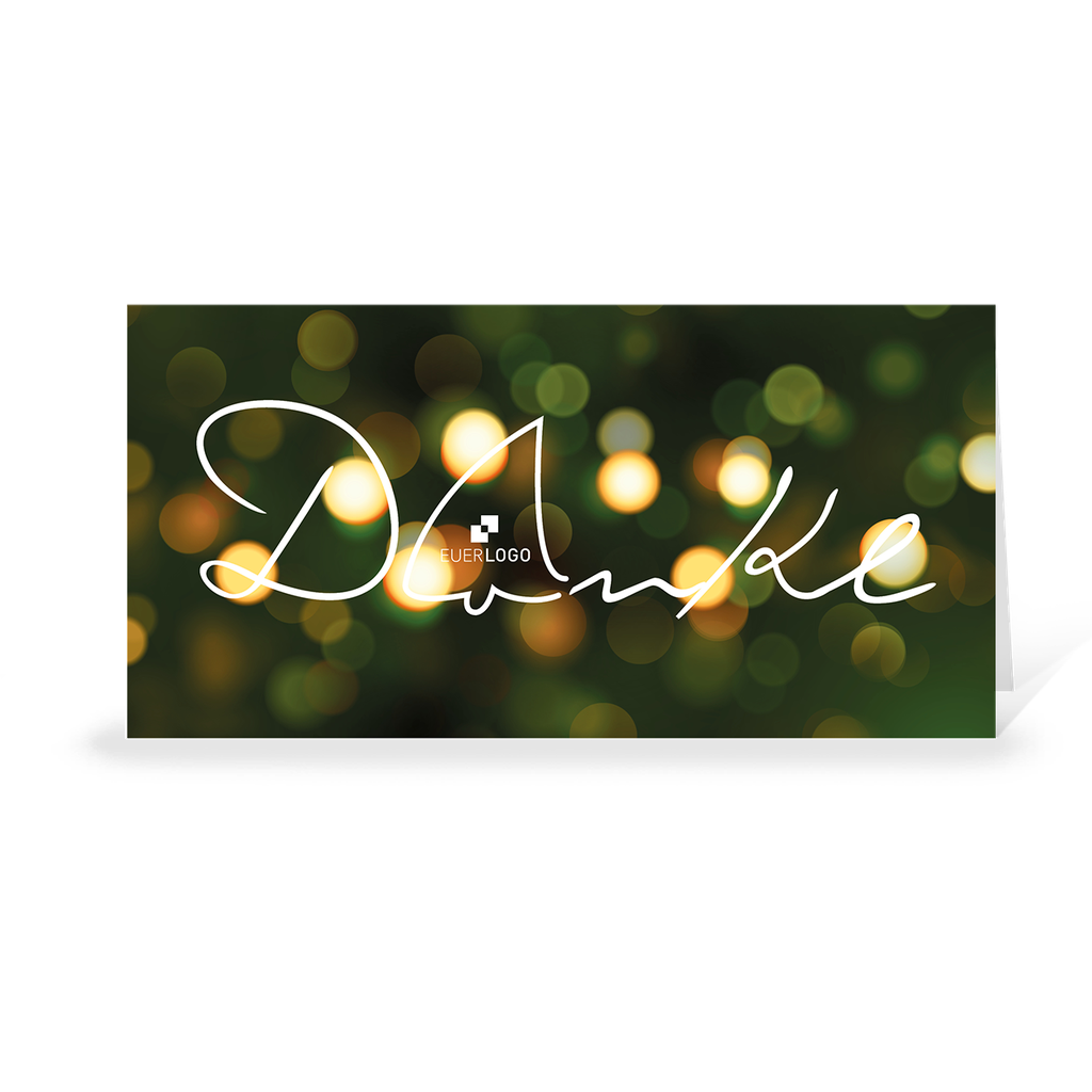 Karte: DANKE - Persönlich