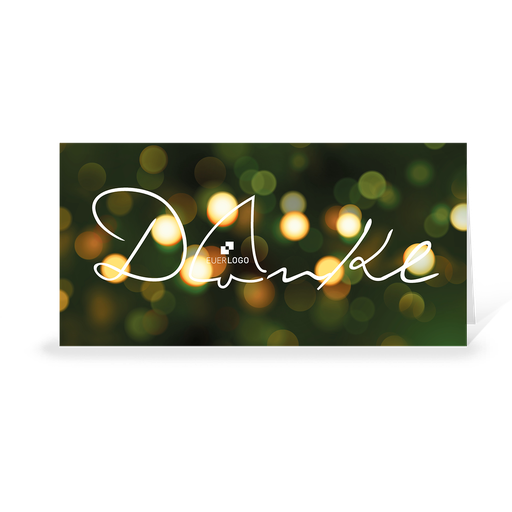 [WP2909] Karte: DANKE - Persönlich (Wir gestalten gratis für Dich)