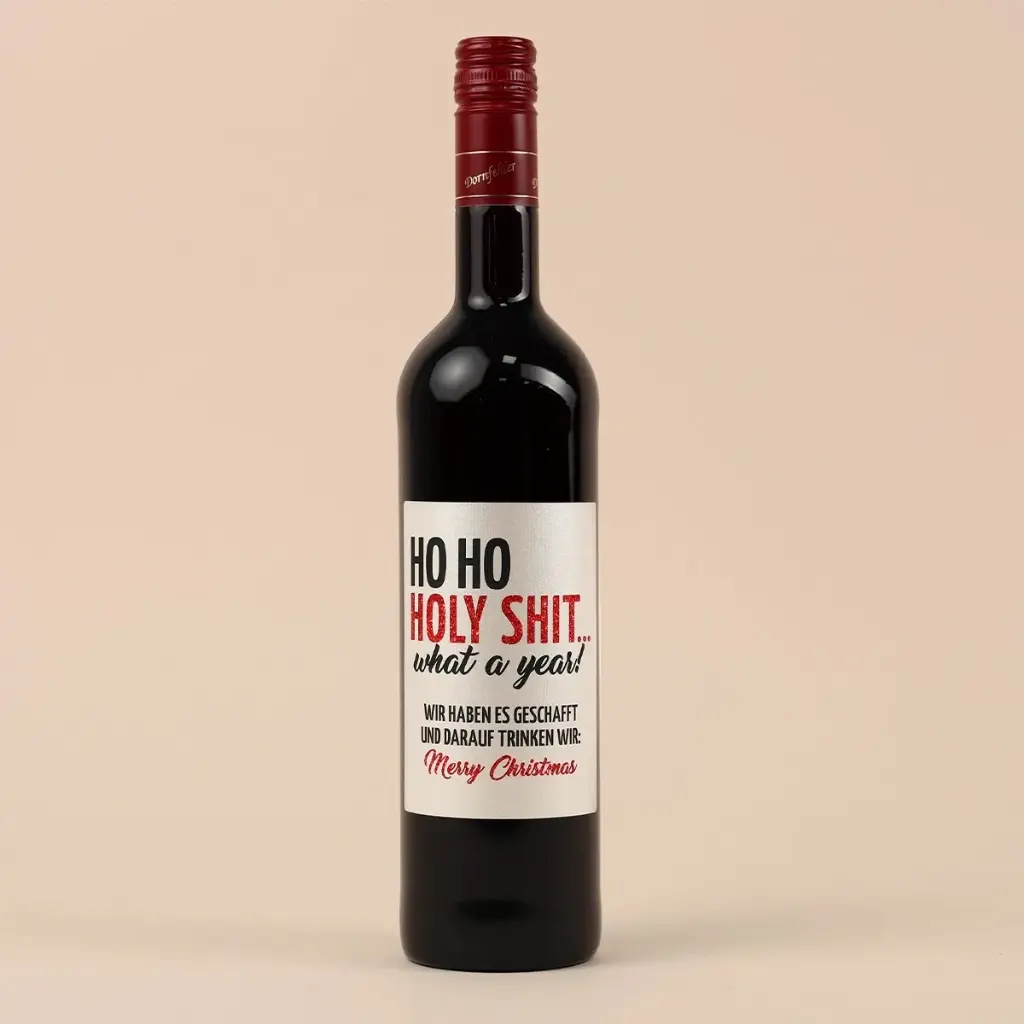 HO HO HOly Shit - Rotwein