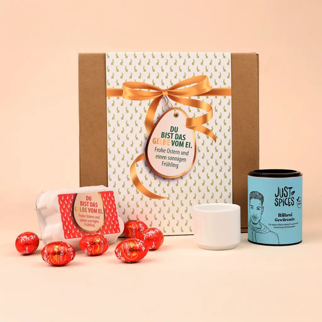 Geschenkset "Du bist das gelbe vom Ei"