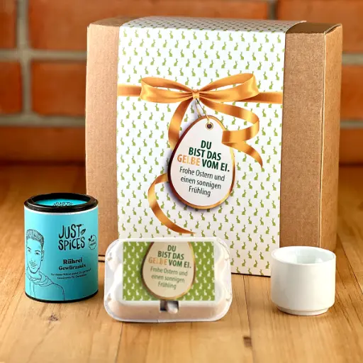 [WP13400] Geschenkset "Du bist das gelbe vom Ei"