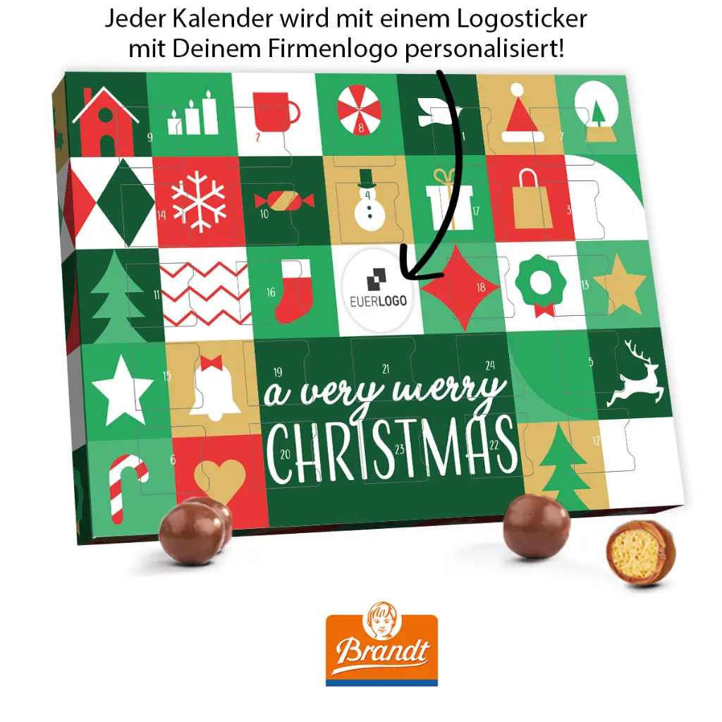 Tischkalender Brandt mit Logo