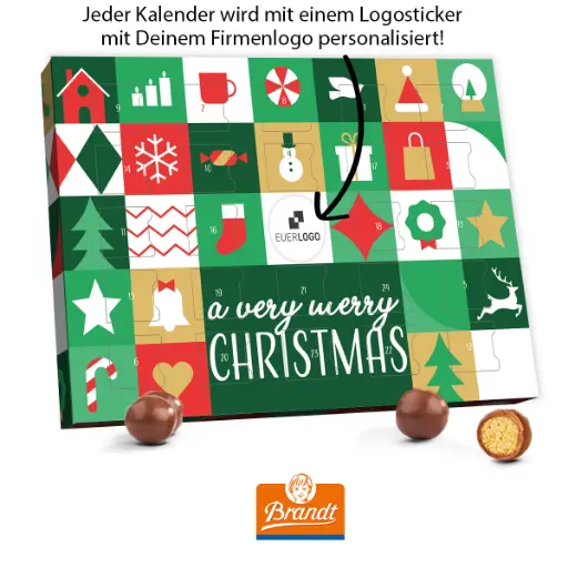 [WP95212] Tischkalender Brandt mit Logo
