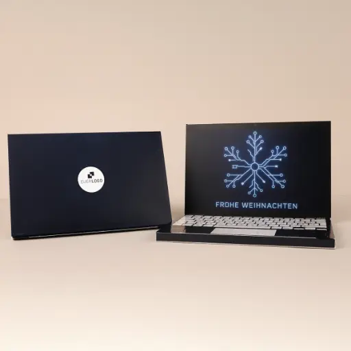 [WP95306] Tischkalender Laptop mit Logo