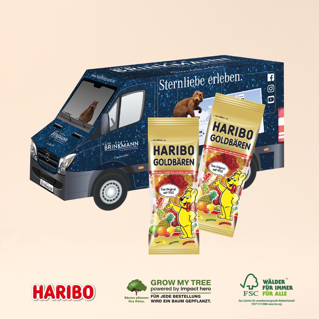3D Präsent Transporter - Haribo