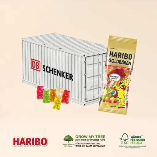 [91691] 3D Präsent Container - Haribo