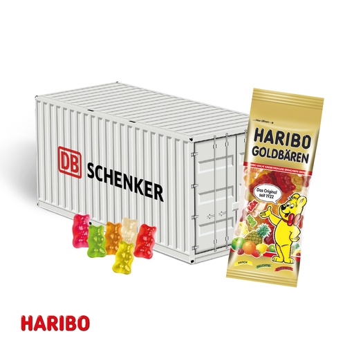 [91691] 3D Präsent Container - Haribo
