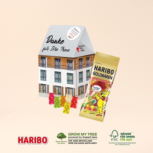 [91724] 3D Präsent Haus - Haribo
