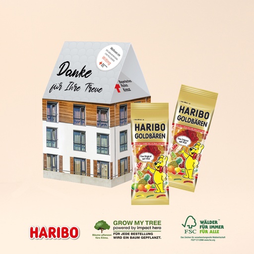 [91724] 3D Präsent Haus - Haribo