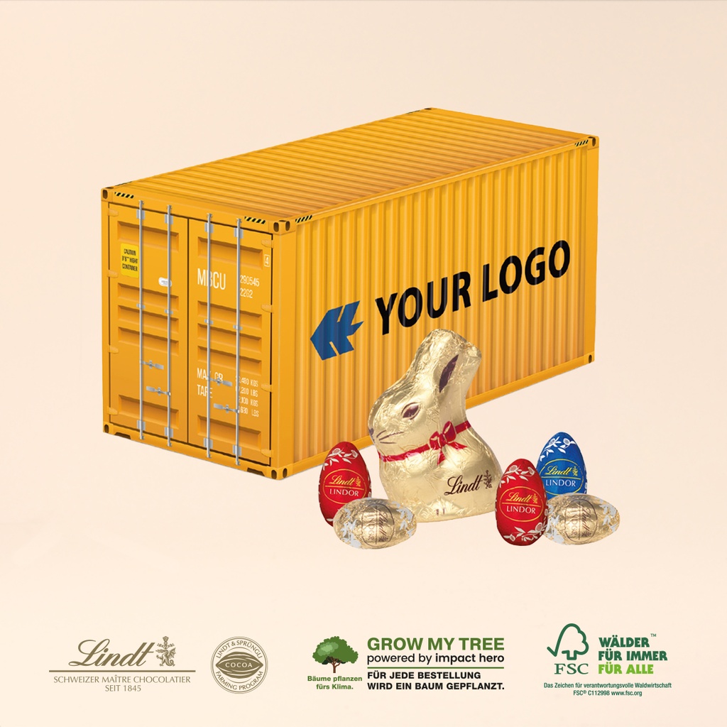 3D Präsent Container - Lindt