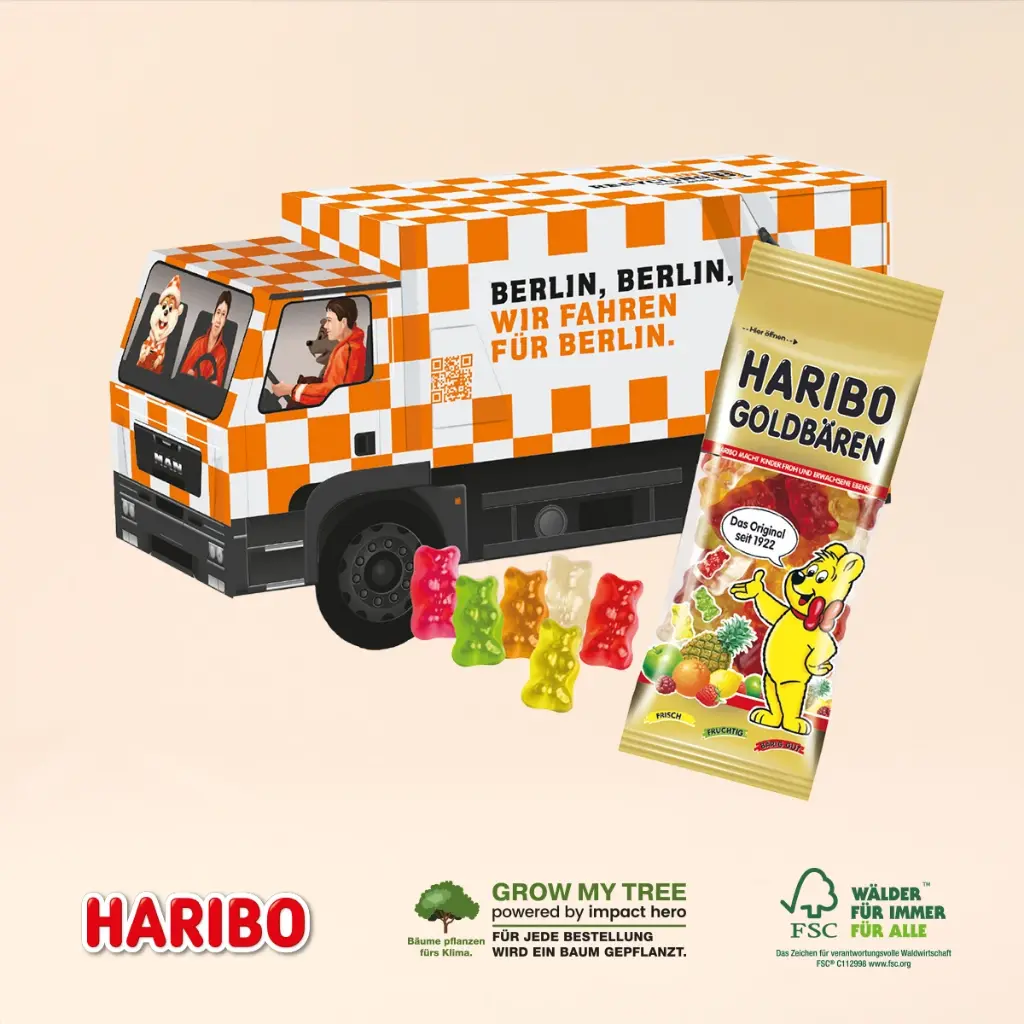 3D Präsent LKW - Haribo