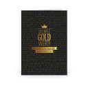 Grußkarte "Du bist Gold wert" - 02