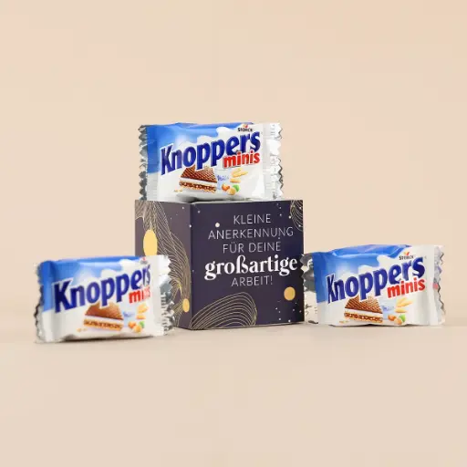 [WP13408] Geschenkdose "Kleine Anerkennung" - Knoppers Mini