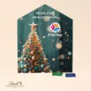 Täfelchen Adventskalender Haus - Lindt